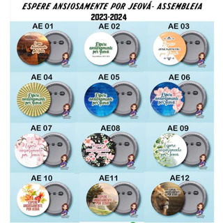 Bottons - Espere ansiosamente por Jeová - Assembleias 2023-2024