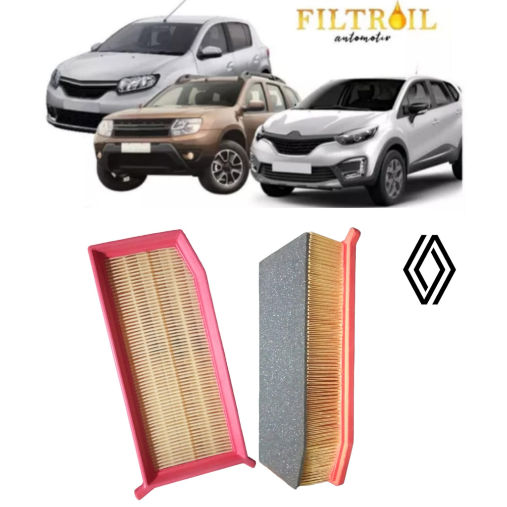 FILTRO DE AR RENAULT DUSTER, CAPTUR, SANDERO, LOGAN, OROCH 2015>>