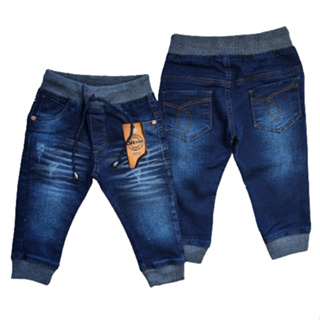 Calça jeans para bebe recem best sale nascido masculino