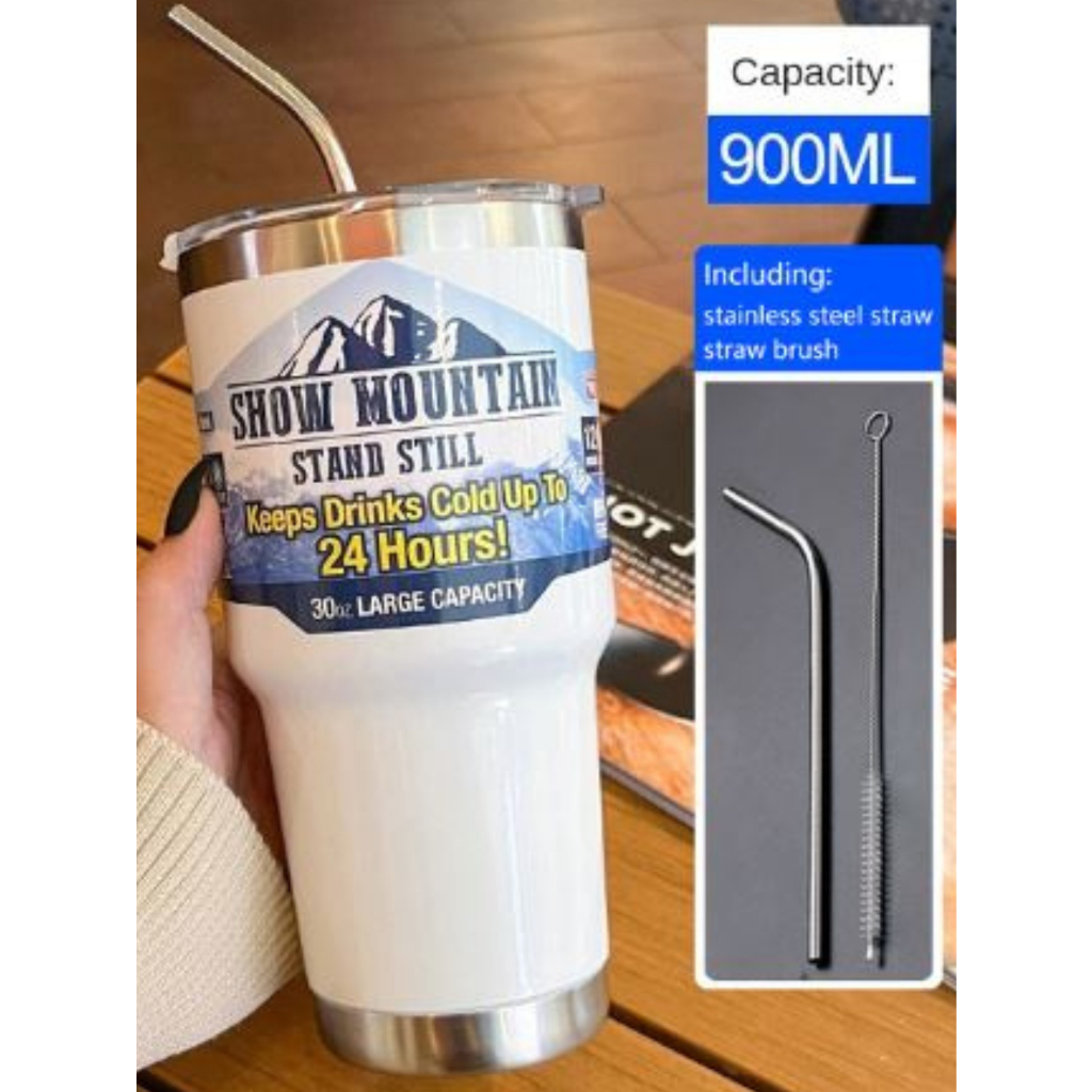 Copo Térmico Camada Dupla Aço Inoxidável Magic Mountain 900ML