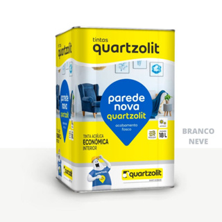 Tinta Acrílica Economica Parede Nova Branco Neve (Lata 18 Llitros) - WEBER QUARTZOLITTinta Acrílica Economica Parede Nova Branco Neve (Lata 18 Llitros) - WEBER QUARTZOLIT