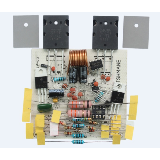 KIT PARA MONTAR AMPLIFICADOR 100W 4 OHMS REV 0.2