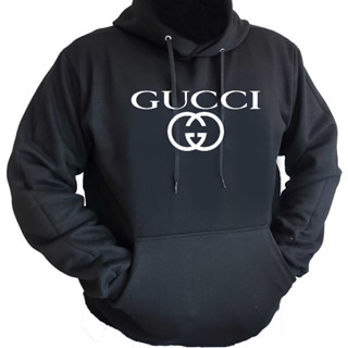 Moletom Canguru Gucci Estampado Alta Qualidade Blusa De Frio Transfer  Premium Unissex Com Capuz Preto E Azul