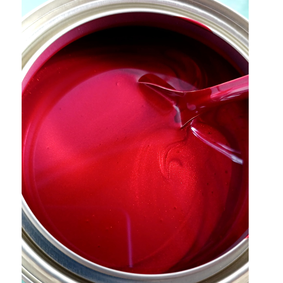 TINTA AUTOMOTIVA PEROLIZADA VERMELHO SENSAÇÃO PEROLIZADA GALÃO DE 3 ...
