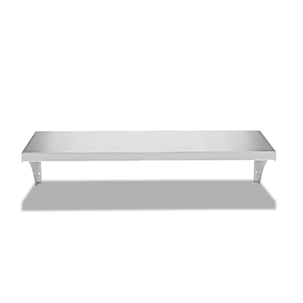 Prateleira Aérea Aço Inox 60cm X 22cm Restaurante