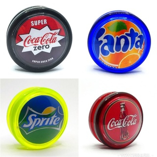 4 yoyo (ioiô,yo-yo) Profissional Coca Cola Fanta Sprite Retrô Coleção  YOYOBRASIL Personalizados + 6 Cordas