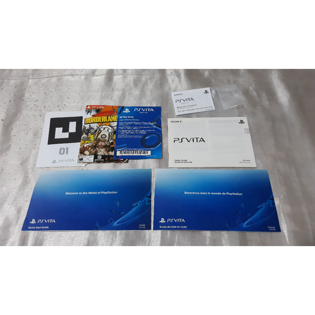 Manual E Folhetos Do Psvita | Shopee Brasil