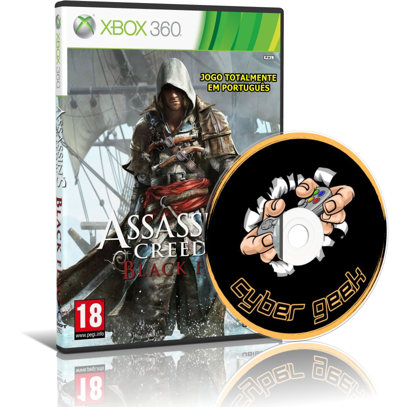 X-BOX 360 - ASSASSINS CREED BLACK FLAG (L.T. 3.0)