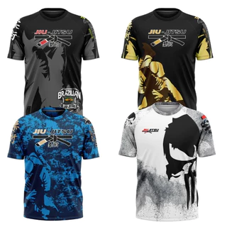 Camiseta Usual Jiu-Jitsu Dry Fit Treino Proteção Solar