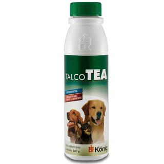 TEA Talco Antipulgas para Cães 100g König em Oferta na Shopee