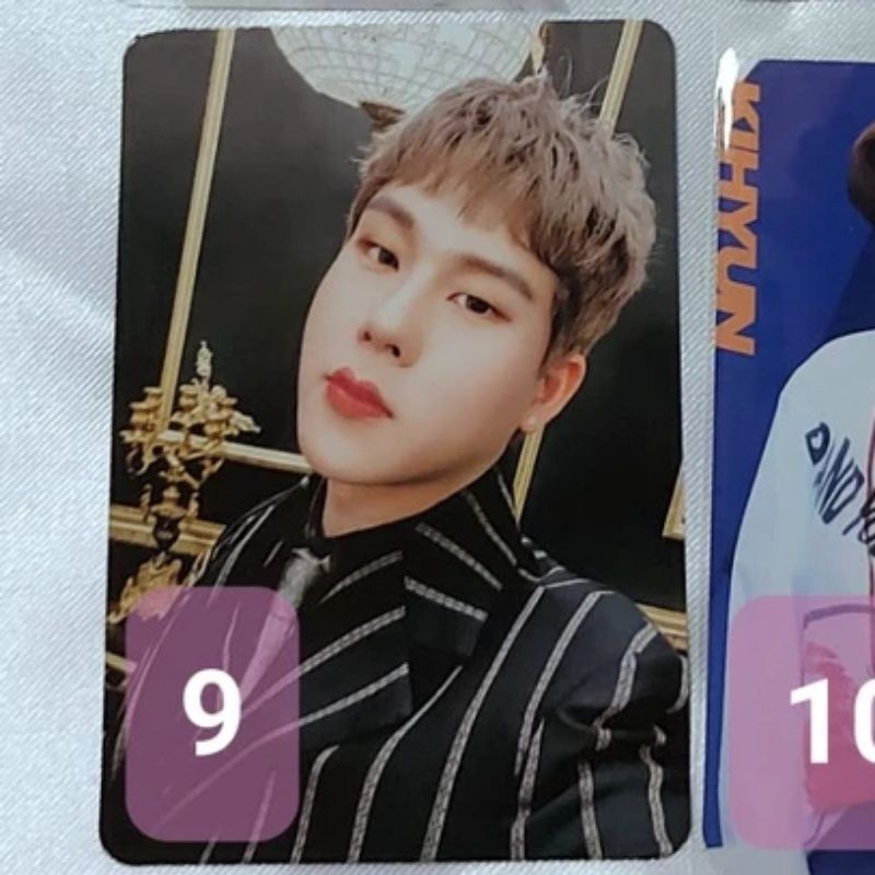 PHOTOCARDS MONSTA X WONHO KPOP CARD [ITENS ORIGINAIS/OFICIAL