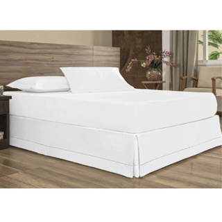 Saia para cama Box Casal Padrao Ponto Palito Variadas