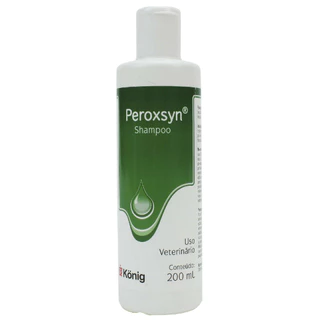 Shampoo Peroxsyn 200ml para Cães e Gatos König em Oferta na Shopee