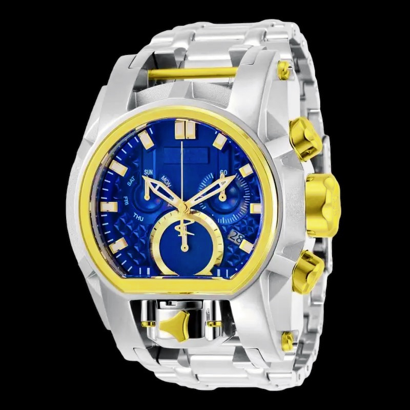 Comprar Relógio Masculino Invicta Zeus Magnum Dourado p/aço - R$149,99 -  Rélógios no Atacado