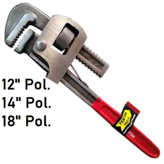 Chave De Grifo Stillson 12'' / 14" / 18'' Polegadas Fertak