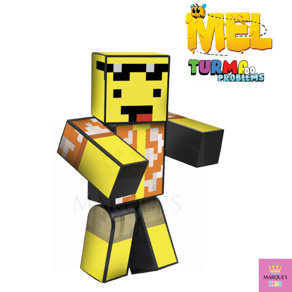 Boneco Articulado Melzinha 25cm Minecraft - Algazarra