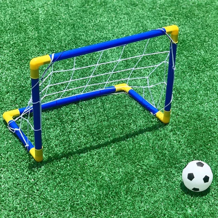 Mini trave com rede + bola + bomba de encher  infantil