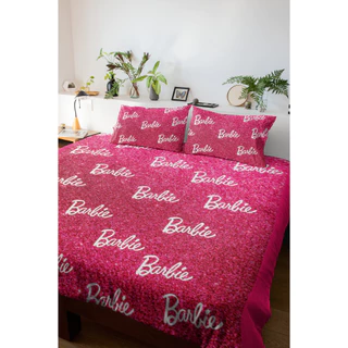 Lençol Casal Roupa De Cama Rosa Pink Fashion Barbie Girl