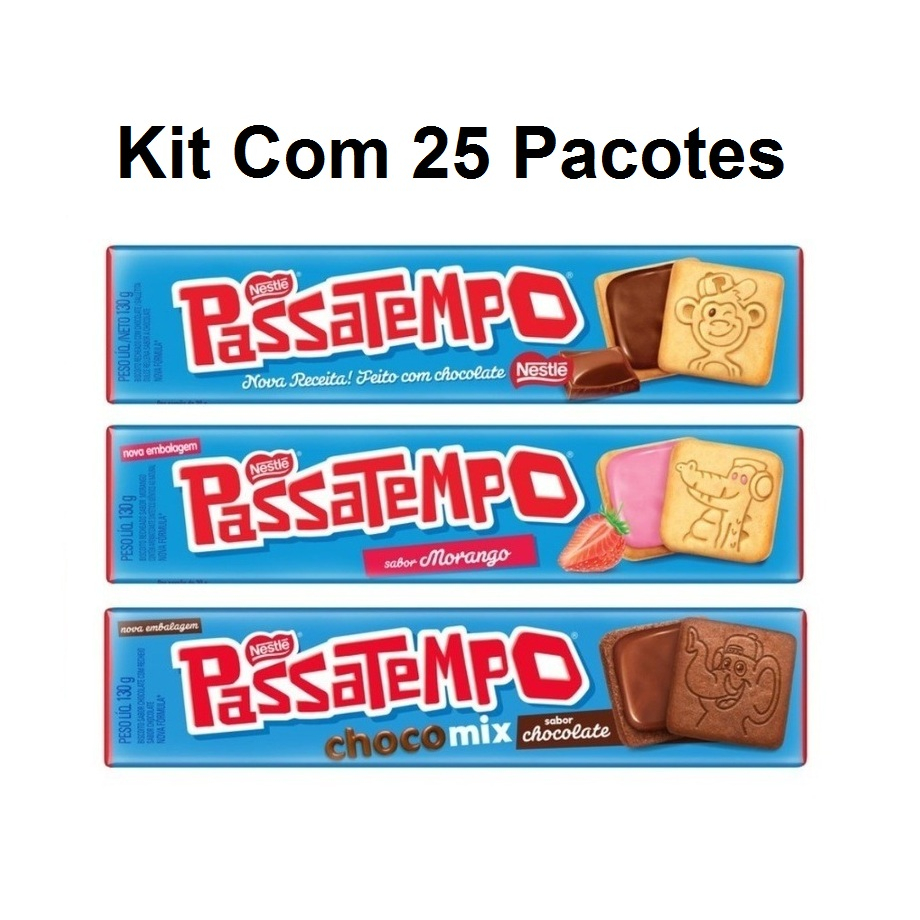 Kit 10 Bolachas Sortidas + 3 Toddynho -Melhor Preço Atacado