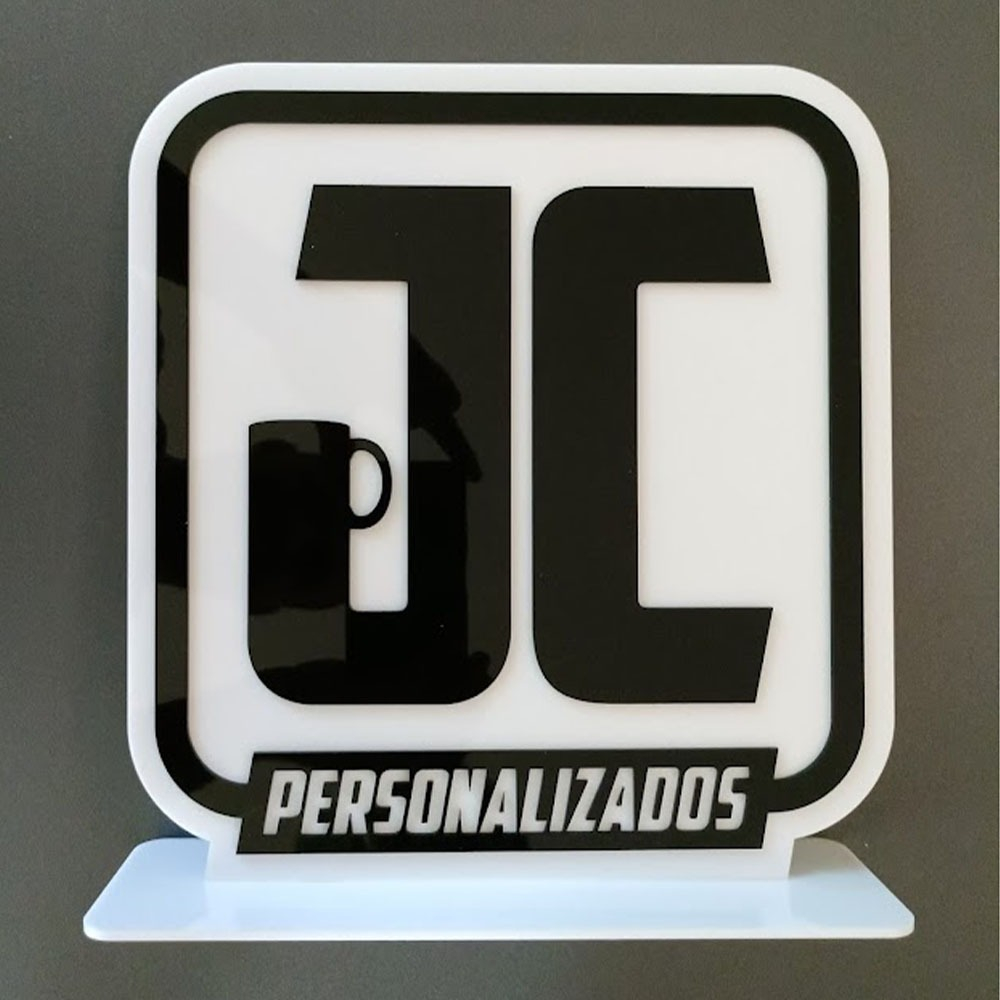 Logo em Acrílico com fundo e base para Fotos Instagramavel várias cores Espelhado 2mm Cores Rose, Prateado e Dourado