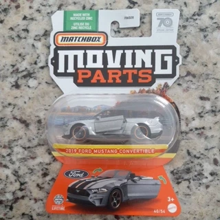 Matchbox 70 Anos Moving Parts 2019 Ford Mustang Convertible Abre Porta