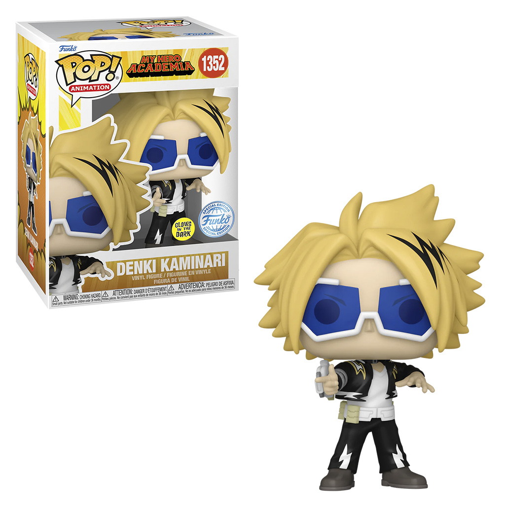 Funko Pop Denki Kaminari - Glow In The Dark - Special Edition - My Hero ...