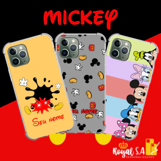 Capinha personalizada Mickey para todos os aparelhos Samsung/ Iphone/ Motorola/ Xiaomi/ LG