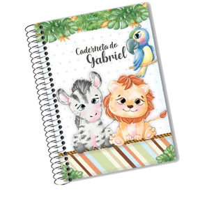 Caderneta De Vacina Saúde Da Criança Sétima 7 edição SUS Personalizada Menino com Nome e Tema