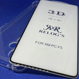 Kit 2 em 1 - Xiaomi Poco F5 - Película de Vidro 3D Frontal ( Protetor de Tela ) e Capa Capinha Case Anti-Impacto em Silicone TPU Transparente