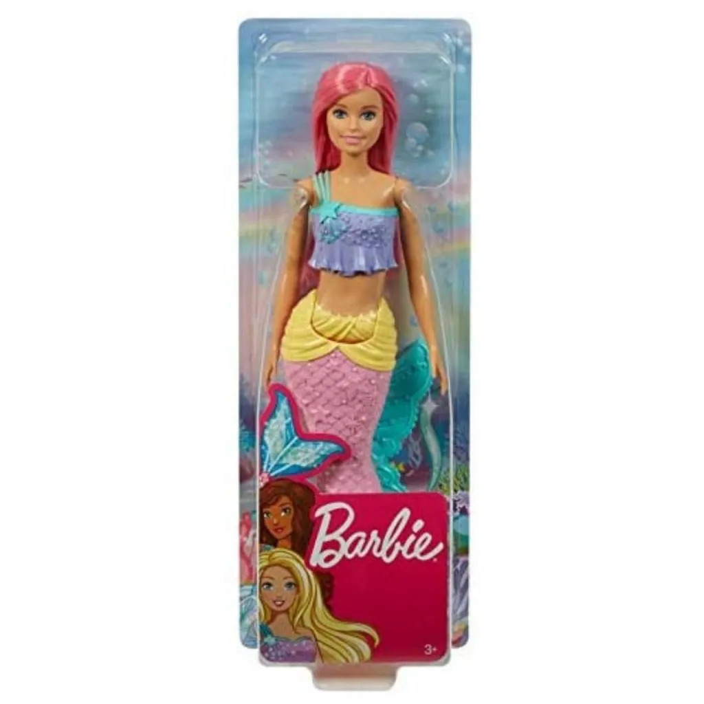 Boneca Barbie Sereia Dreamtopia Cabelo Rosa GGC09 Mattel ORIGINAL ...