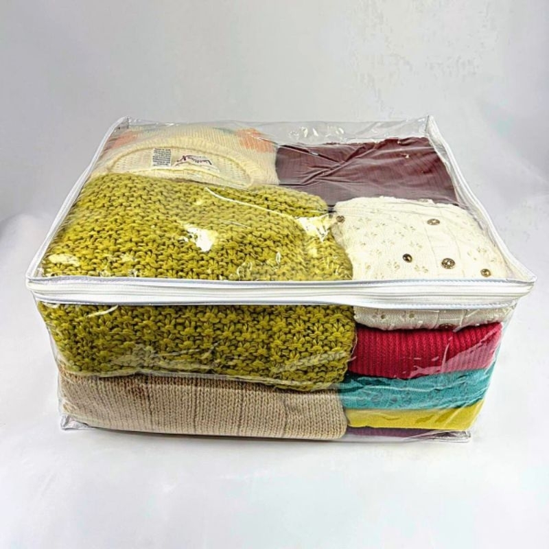 5 Saco organizador para roupas, mantas e cobertas para guarda roupa ...