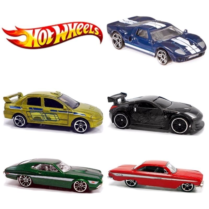 Pack 5 carrinhos Hot Wheels VELOZES E FURIOSOS 2021