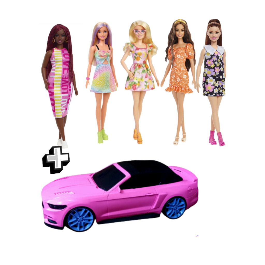 Carro Mattel Barbie Veículo Elétrico Roxo HJV36