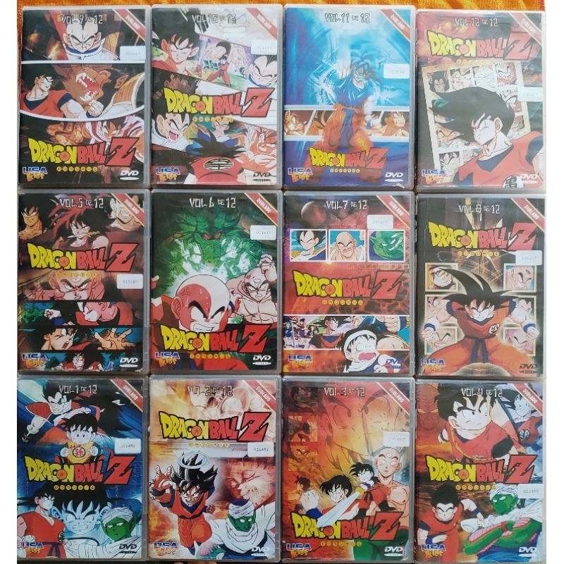 DVD Dragon Ball Z - Coleção (USA Kids) (LEIA A DESCRIÇÃO