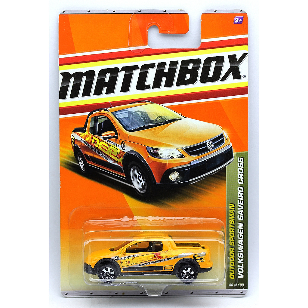 Matchbox Volkswagen Saveiro Cross Primeiro Modelo 2011 Novo Lacrado