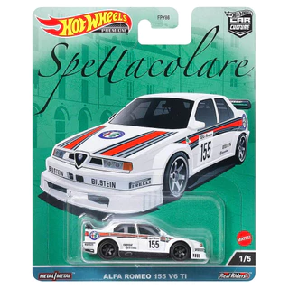 Hot Wheels Premium Alfa Romeo 155 V6 Ti DTM Martini Spettacolare Car Culture Carros Italianos Novo Lacrado
