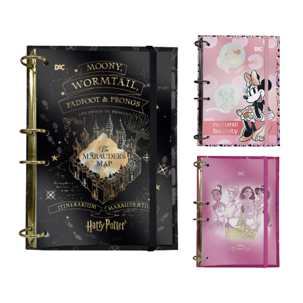 Fichário Colegial e Universitário DAC c/ 144 folhas Decoradas