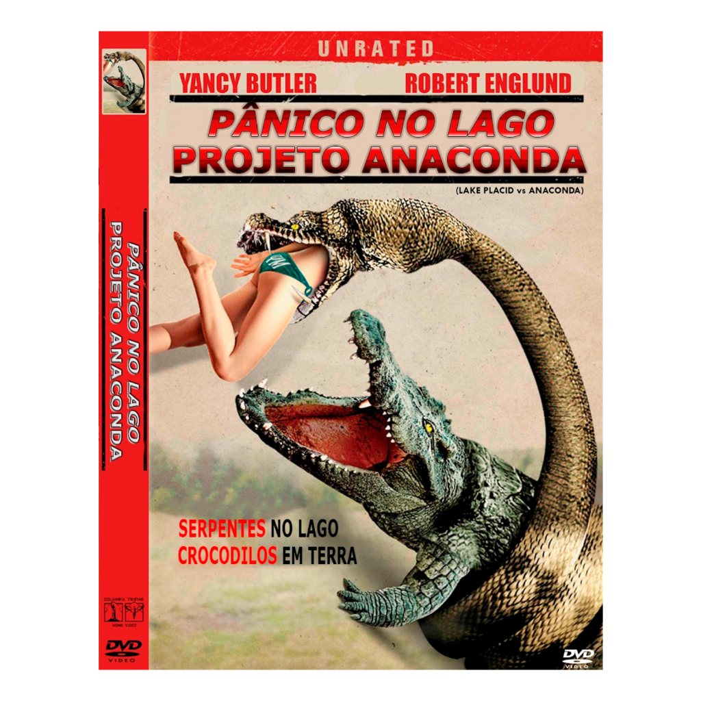 Dvd Filme: Pânico No Lago 5 - Projeto Anaconda (2015) Dublado e Legendado |  Shopee Brasil