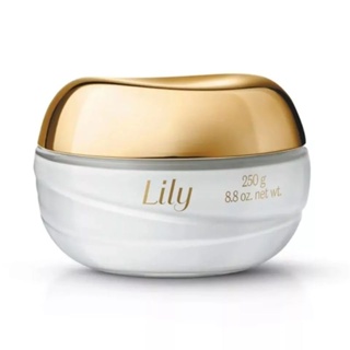 Creme Acetinado Hidratante Desodorante Corporal Lily 250g em Oferta na Shopee