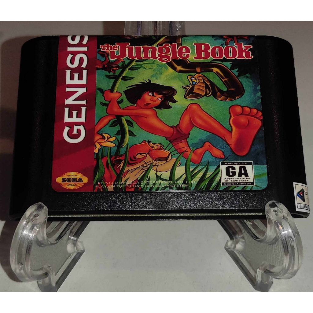 Jogo The Jungle Book Sega Genesis Mega Drive Importada chipada
