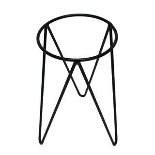 3 Suporte Tripé Para Vaso De Chão (Ferro) 25 cm atura x 24cm de diametro.