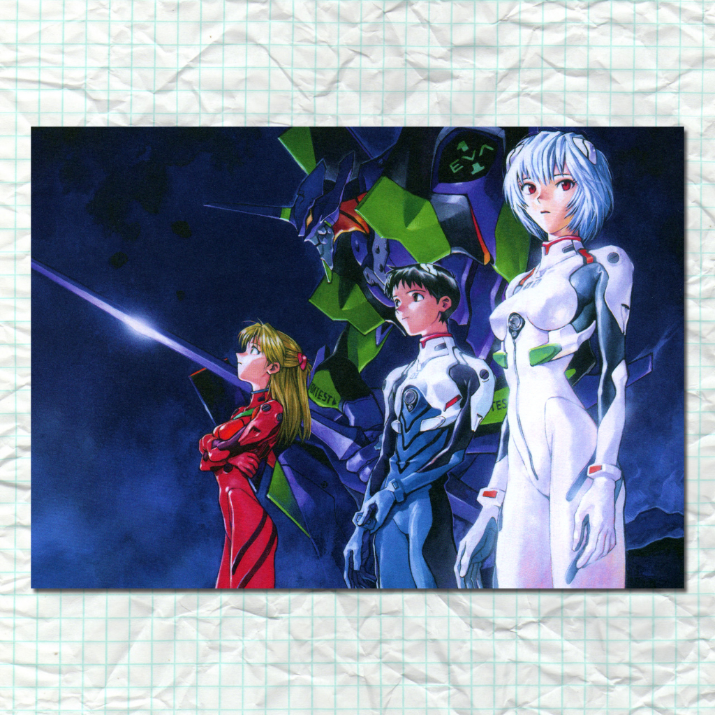 ♡ Neon Genesis Evangelion ♡ Poster Anime Mangá ♡ Poster Adesivo