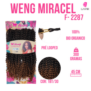 Cabelo Cacheado 100%Organico Premium Para Crochet Braids - Weng