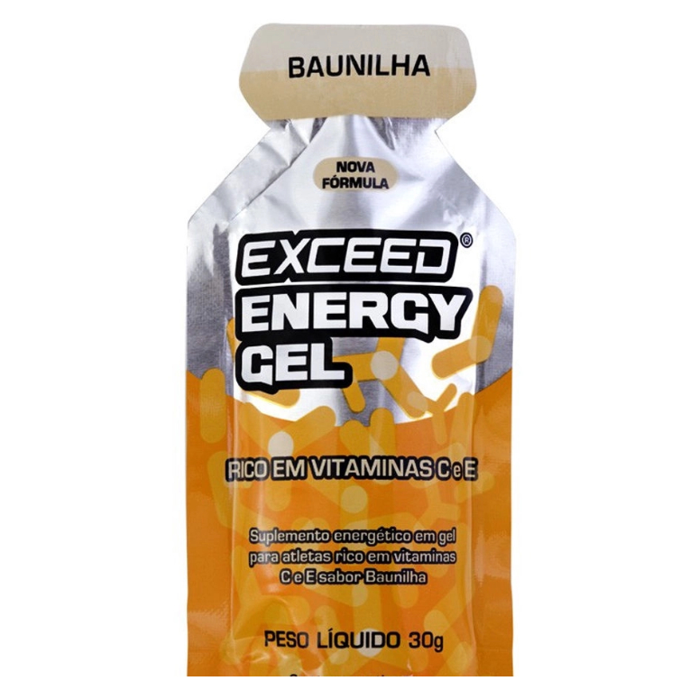 EXCEED ENERGY GEL 10UND - BAUNILHA | Shopee Brasil