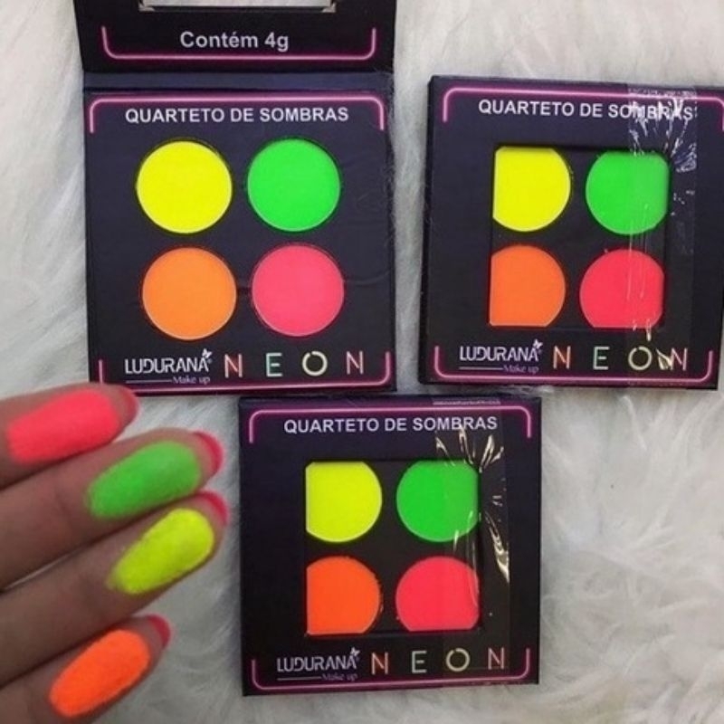 Paleta Neon - Ludurana | Shopee Brasil