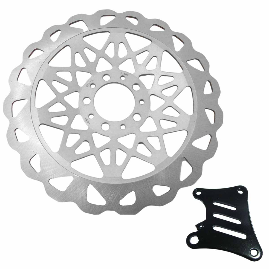 Disco Freio Dianteiro Titan150/160 Fan150/160 09 a17 Discao 290mm Prata Autotec