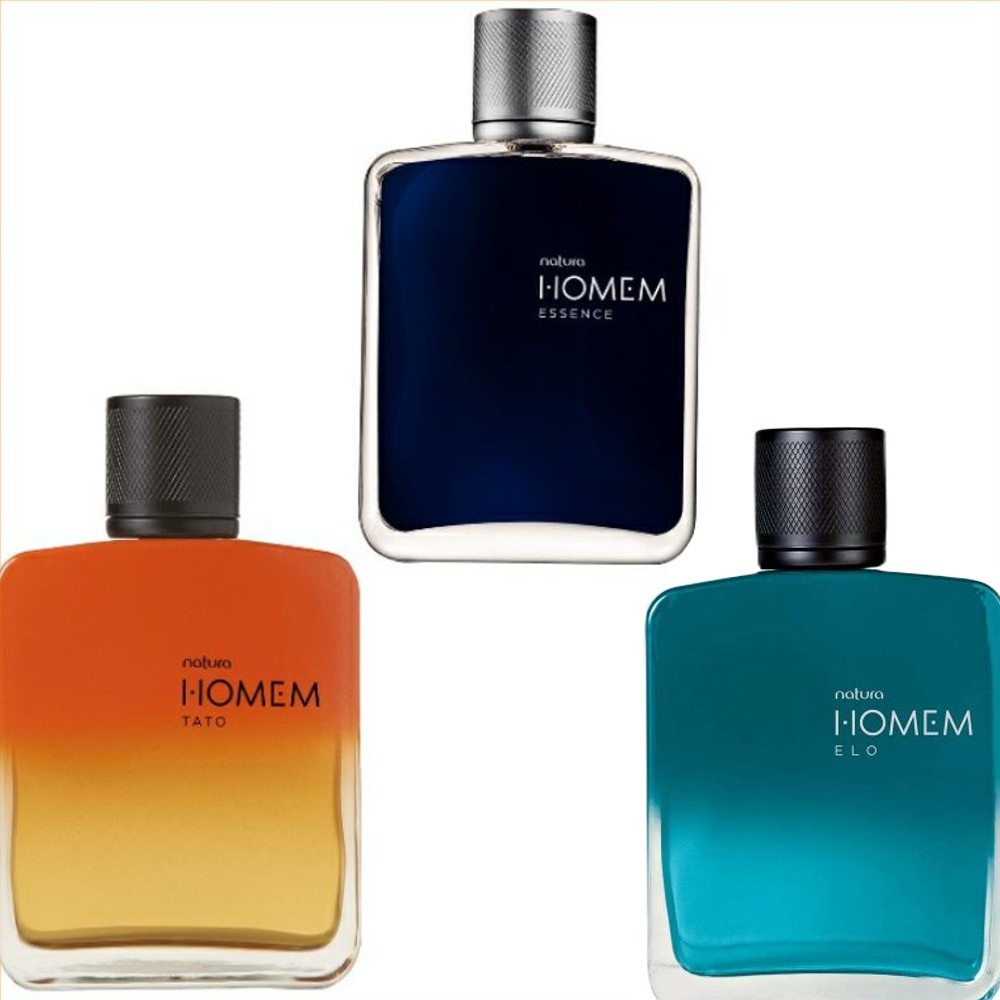 Natura Homem Deo Parfum: Essence, Tato, Elo e Sagaz 100 ml