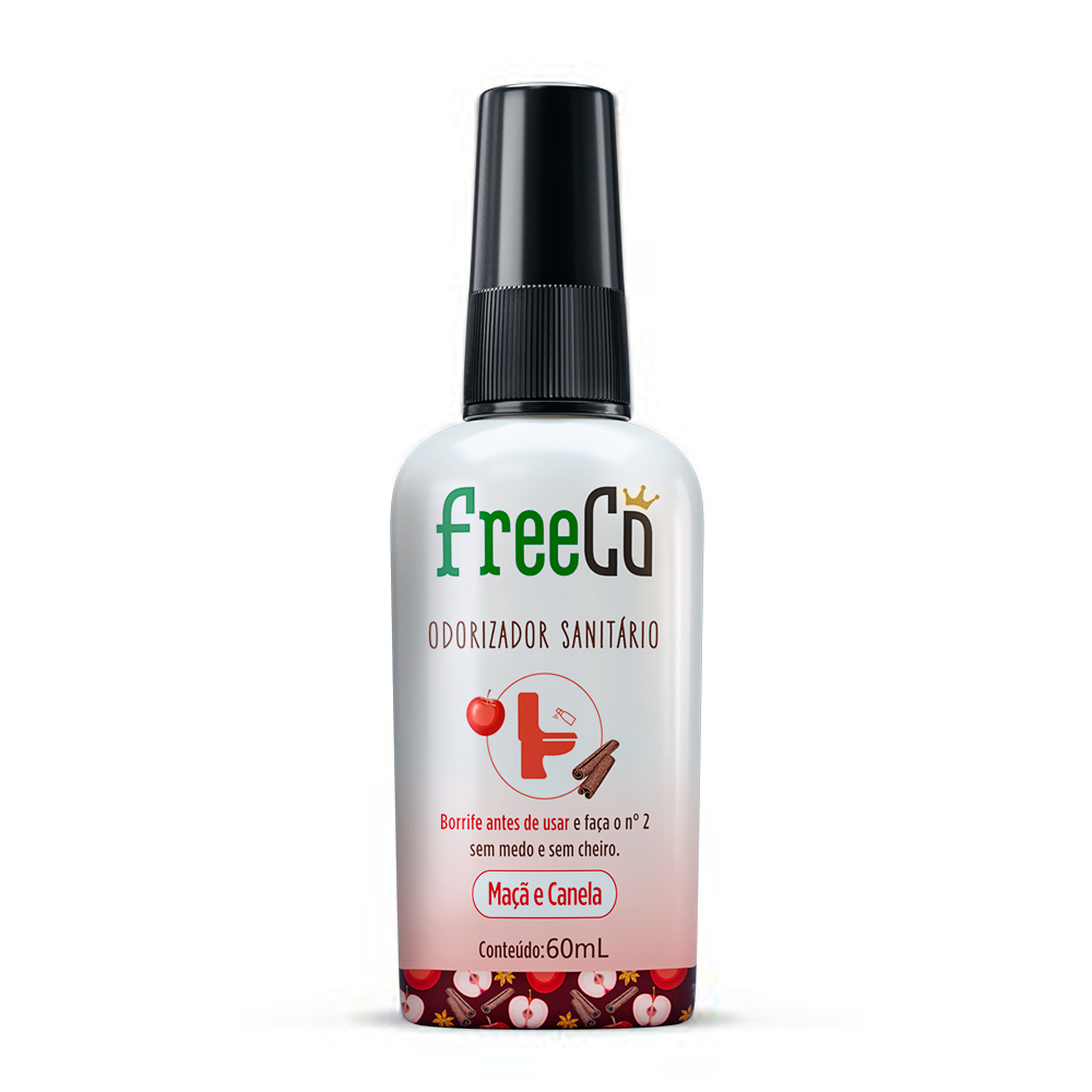 Freecô Spray 60ml - Bloqueador De Odores Sanitários | Shopee Brasil