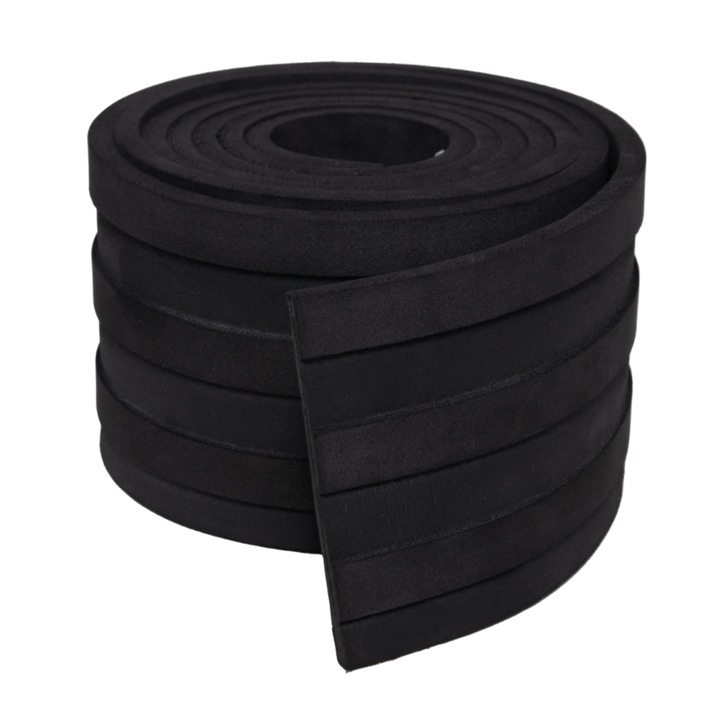 Painel Ripado Decorativo Quarto Eva Autocolante 10cm - 2,5m Preto