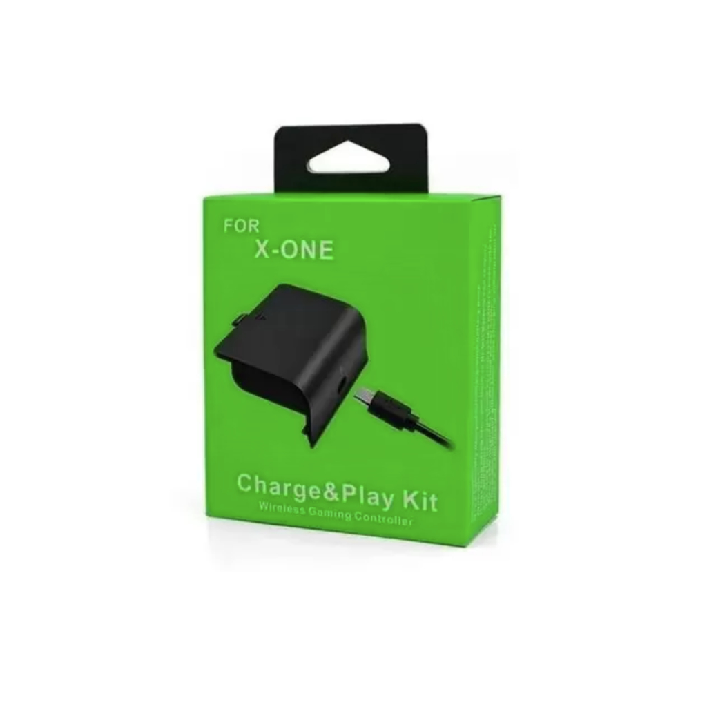 Bateria Carregador Xbox One Cabo Recarregável P/ Controle